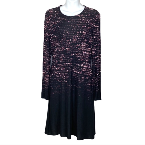 SOLD Tory Burch City Lights Matte Jersey Dress - Picture 2 of 6